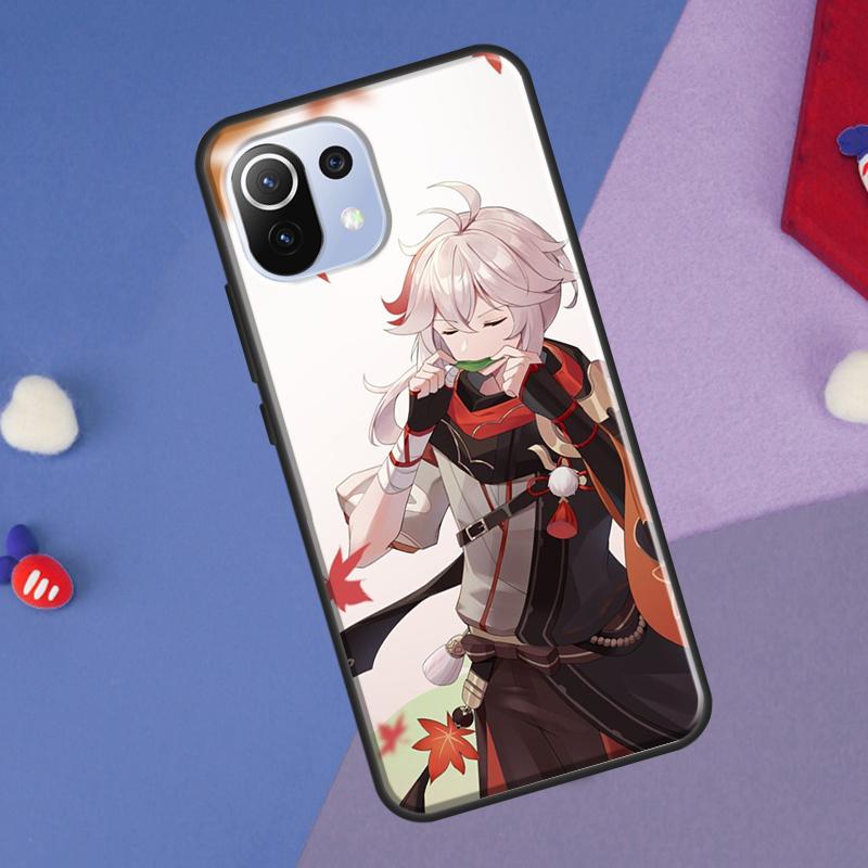 Genshin Impact Kaedehara Kazuha Hülle Für Xiaomi 13 14 Ultra 11T 12T 13T 14T Pro POCO X7 Pro X3 X5 F3 F5 F6 M6 X6 Pro Hülle