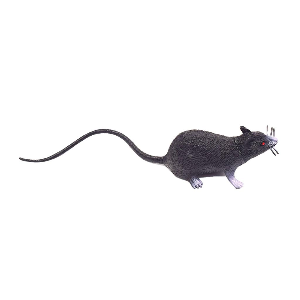 Small Simulated Mouse Model Realistic Look Feel Plastic Terror Mouse Figurines Small Fake Mouse for Halloween