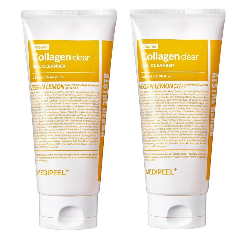 Mousse Nettoyante Collagène Clair Medipeel 180 ml x 2