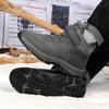 Wasserdichte Schneestiefel Plüsch Damen Stiefeletten Herren Rutschfeste Baumwollschuhe Fellgefütterte Winter Warm Outdoor Wanderschuhe