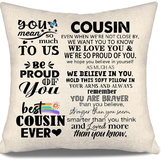 To My Bonus Daughter Gift Ideas Throw Pillow Covers for Bonus Daughter from Bonus Mom Bonus Dad Birthday Graduation Thanksgiving
