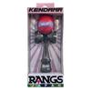RANGS Kendama, Red, Beech Wood, with Spare String and Threader
