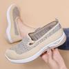 Summer New Women's Shoes Anti Slip Mom Mesh Breathable Casual Shoes