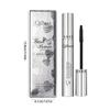 Silver Tube Big Eyes Mascara Long Curl Waterproof Non-Smudge with Creamy Black Formula