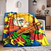 1pc Aquaman Flannel Throw Blanket, Soft, Warm & Cozy for Couch, Bed, Office, and Travel, Versatile All-Season Gift, Christmas present yy251022073