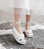 Fashion Shoes Woman 2025 Clogs Platform New Creepers Winter Floral Embroider Winter Shoes Women Clogs Platform Creepers New Floral