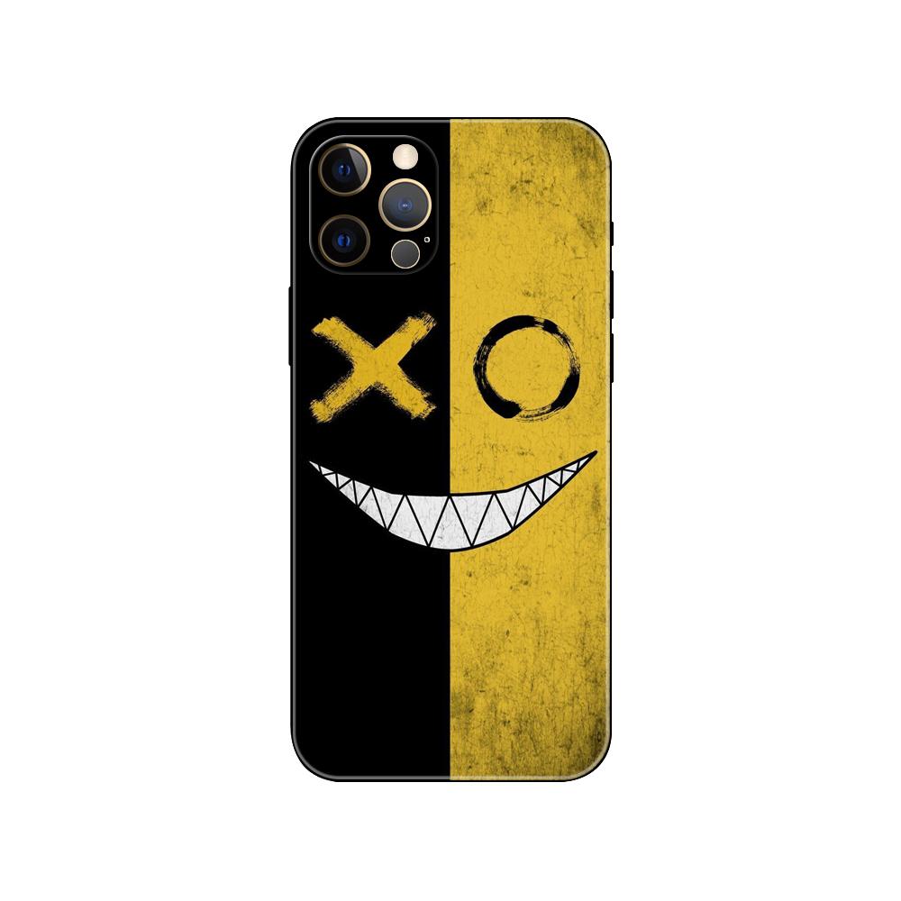 Power Never Give Up Phone Case for Iphone 5 5s 2020se 6 6s 7 8 Plus X 10 XR XS 11 12 13 Mini Pro MAX Black Tpu Back Cover