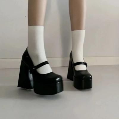 Summer New Style Shallow Mouth Breathable Solid Color Simple Sexy Women's Shoes Fashion Banquet High Heels Chaussure Femme