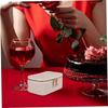 No-brand Portable Jewelry Box Ring Display Storage Case