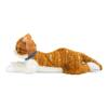 Sanlemon Hizaneko Chashiro Plush Toy 13x36x15cm Cute Cat Animal Stuffed Animal