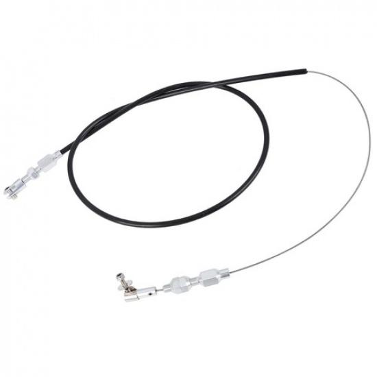 36 Inch Car Universal Throttle Cable Rubber Housing Rod Black