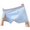 LangSha Youth Boys Breathable Quick-Dry Antibacterial Boxer Briefs for Adolescents 10A
