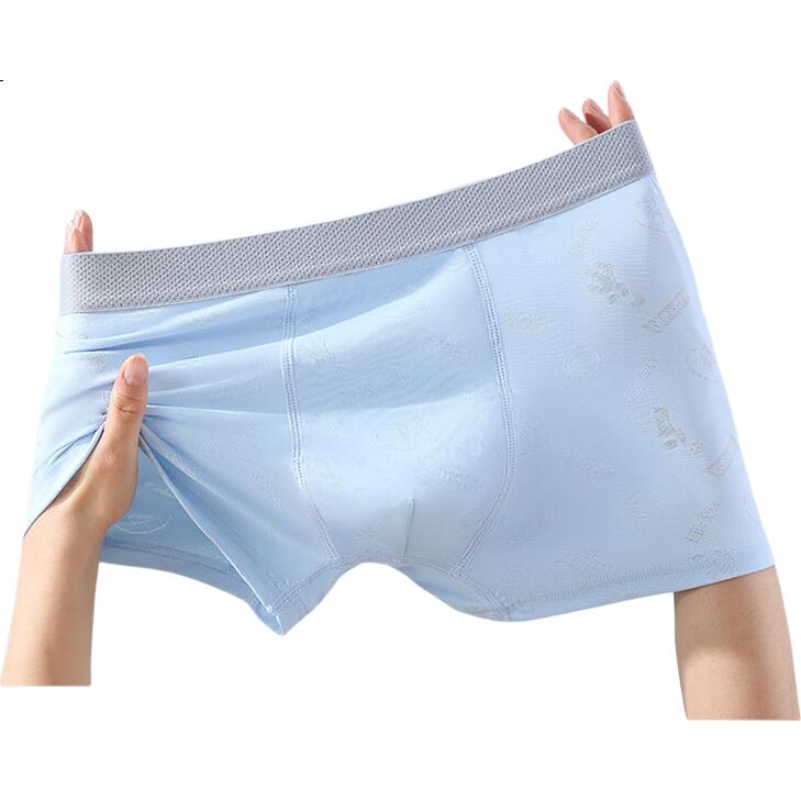 LangSha Youth Boys Breathable Quick-Dry Antibacterial Boxer Briefs for Adolescents 10A