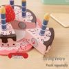 Wooden Girls' Birthday Cake & Tea Party Pretend Play Set