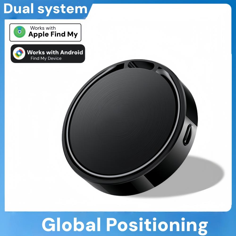 Mini GPS Tracker Device Anti-Lost Reminder for Pet Kids Bag Key Wallet Compatible IOS/ Android App Finder Locator