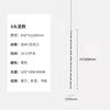 W2557 Staircase Chandelier Novelty LED Aluminium long strip lamp For Hotel Hall Parlor bamboo Light Dining Room combination Lamp