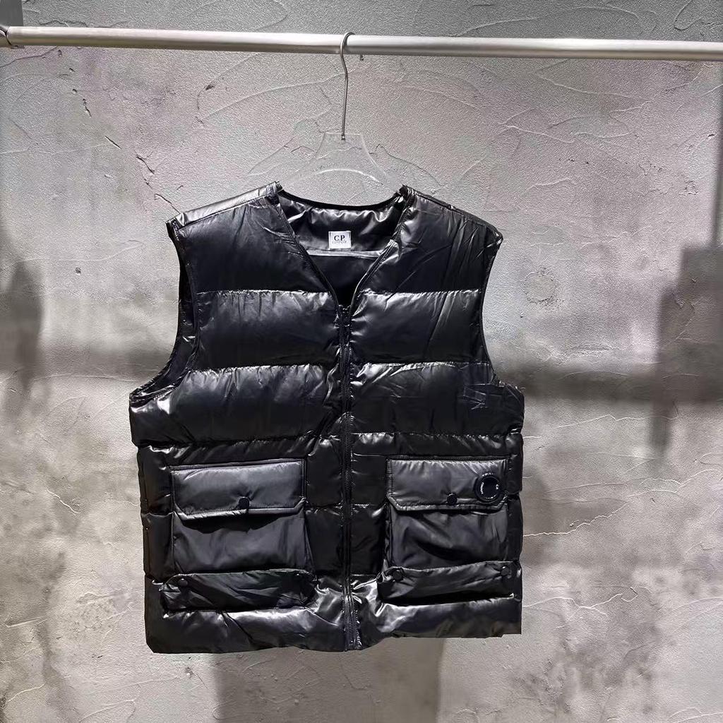 Unisex Autumn/Winter Trendy Short Vest with Large Pockets