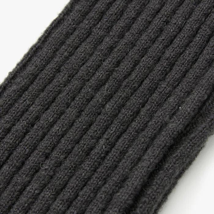 Drawstring Leg Warmer - Charcoal