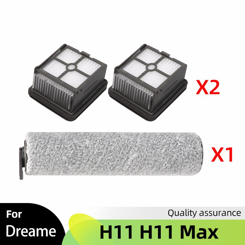 Roller Main Soft Brush Hepa Filter For Dreame H11 MAX Electric Floor Household Wireless Vacuum Cleaner Accessories