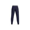 Under Armour Solid Color Elastic Waist Joggers Men Bottoms Midnight-Blue 1374766-410