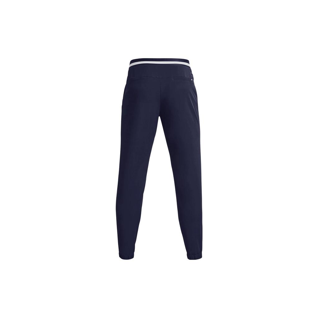 Under Armour Solid Color Elastic Waist Joggers Men Bottoms Midnight-Blue 1374766-410