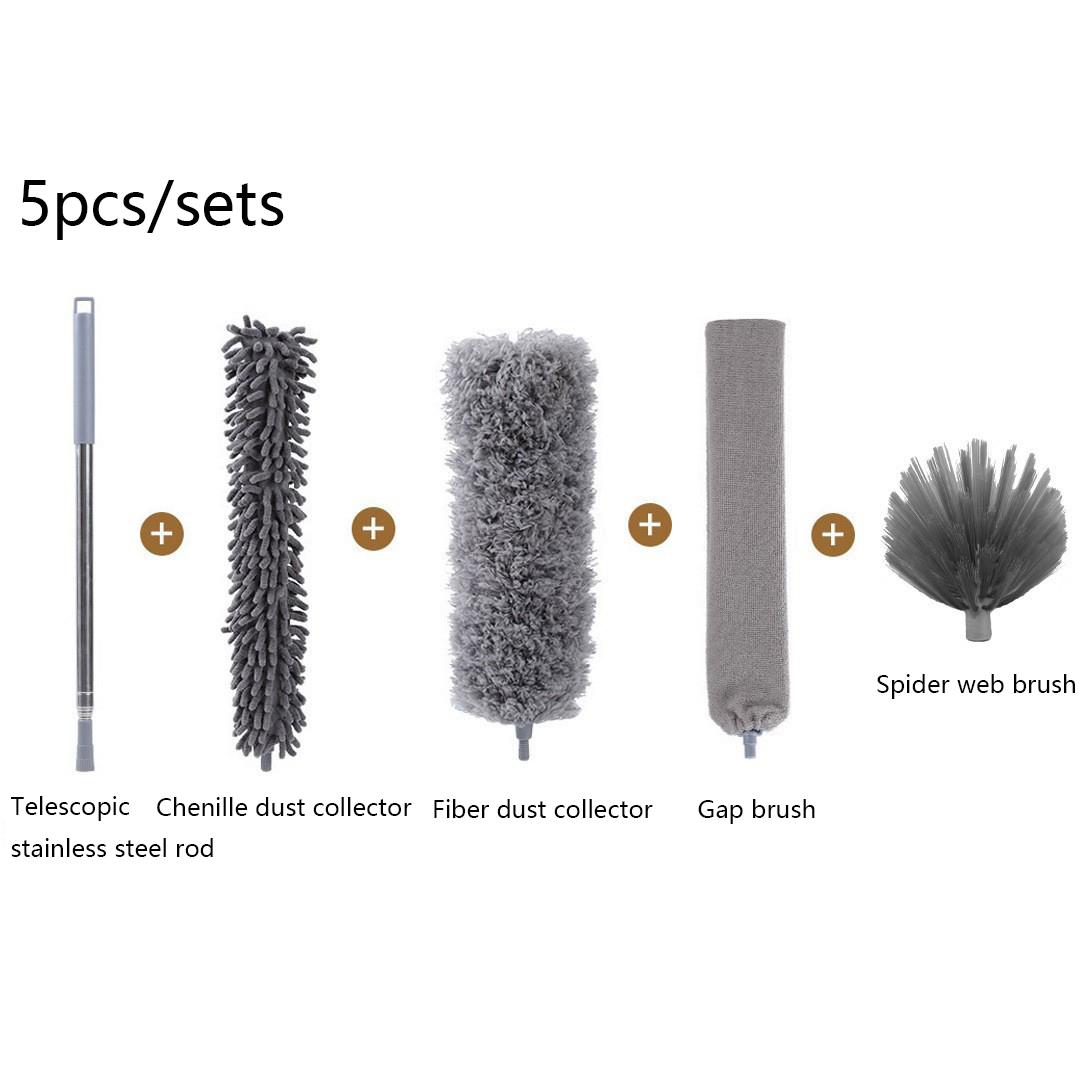 

2,5 м выдвижная щетка для уборки пыли потолок перо оперение диван автомобильный пылесос для пола щели сгибаемая щетка для дома бытовые инструменты