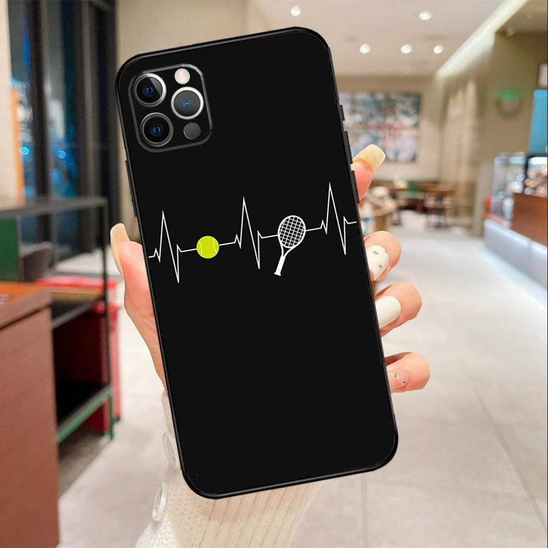 Tennis Balls Phone Case For iPhone 17 16 15 14 13 11 12 Pro Max mini 16 Plus 16e 17 Air Protective Cover