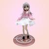 I'm Not Your Sister! 19cm Oyama Mahiro Anime Action Figures Pink Dress Collection Model Doll Gifts
