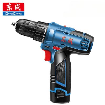 Dongcheng Lithium Battery Tool DCJZ1201 Electric Screwdriver Rechargeable Hand Drill Multi-function Electric Drill