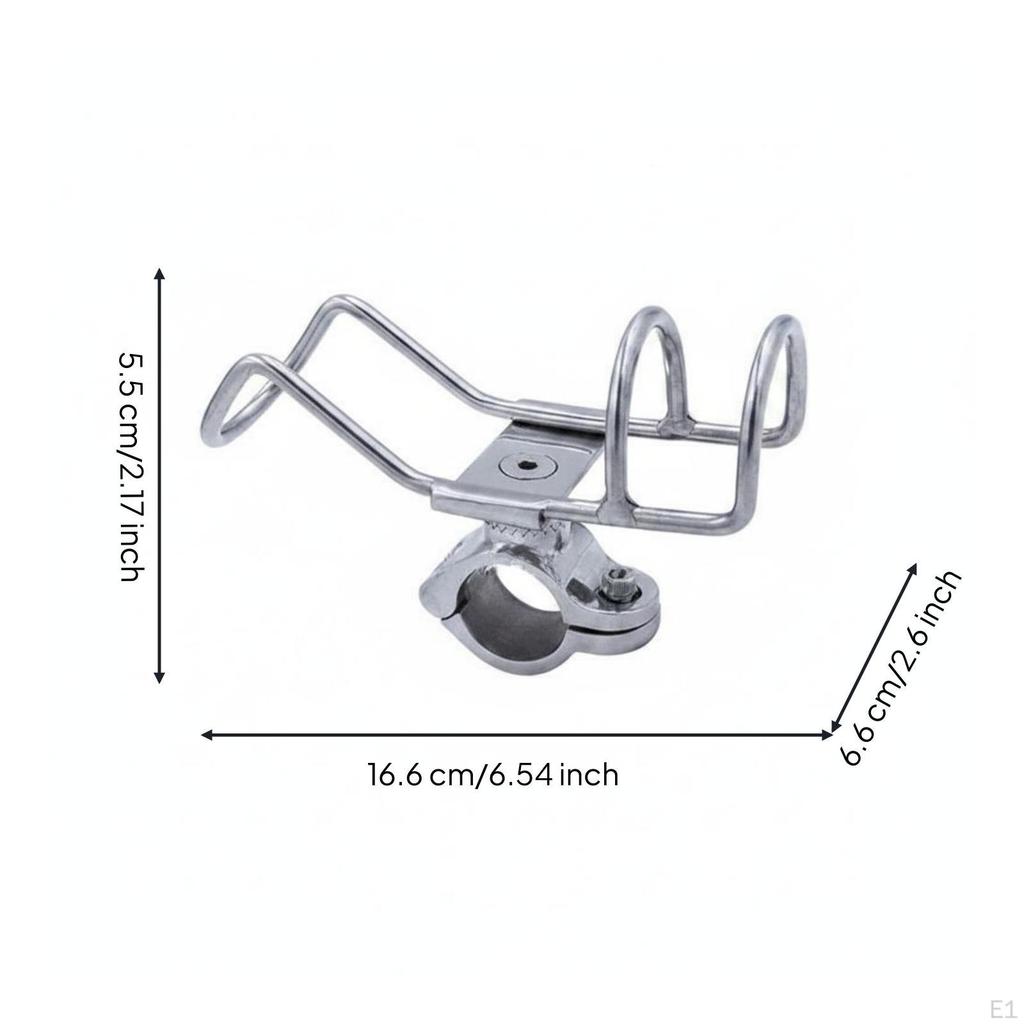 Bootsangelrutenhalter Salzwasser Edelstahl Rutenständer für Angler,