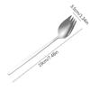 304 Edelstahl Gabel Haushalt Spork Löffel Ein Salat Löffel Kuchen Obst Gabel Western Gabel Geschirr