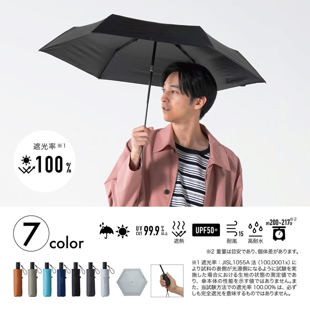 Mabu ACTIVE AW Mini AUTO Folding and UV Suitable for Sun and and Lightweight Parasol, 50cm, 6-Piece Set, Off-White, SMV-42237, Men's, Women's, Unisex,