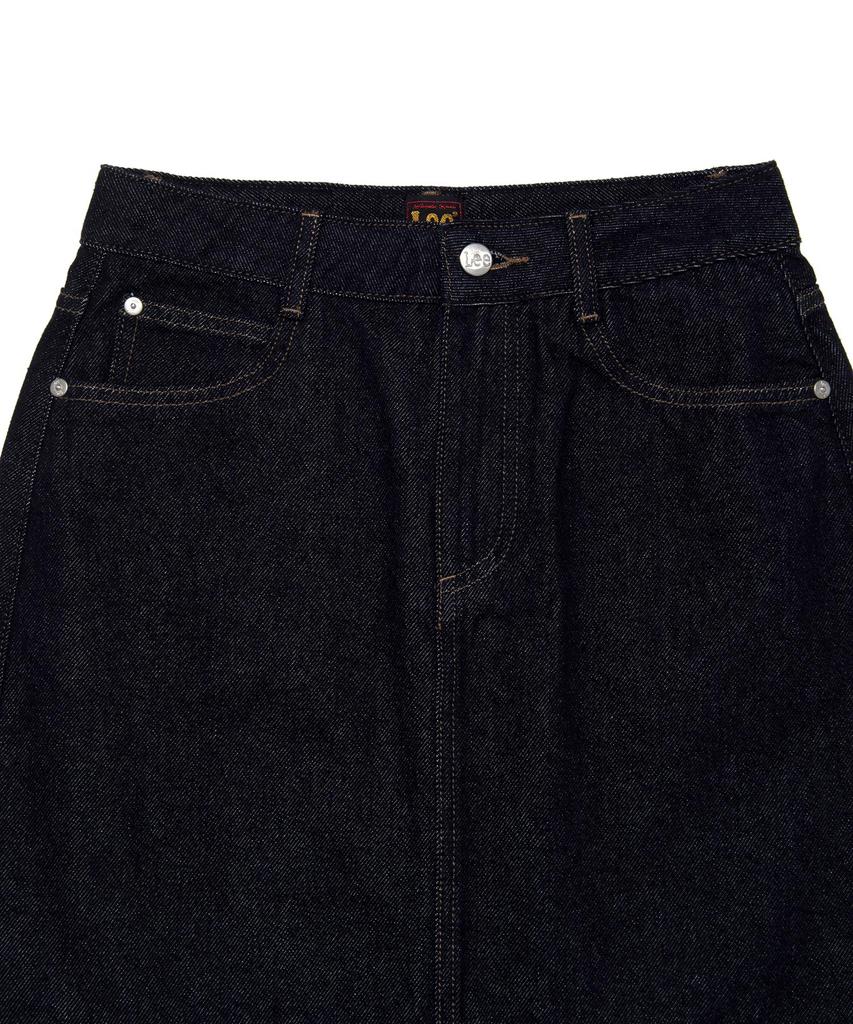 Lee Denim Mini Skirt Indigo Raw