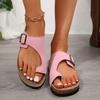 Women's Slippers 2024 New Summer Home Sandals Fashion Cork Outdoor Beach Shoes Women's Luxury Slippers for Women Zapatos