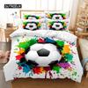 Athletic Sports Bedding Set Duvet Cover Set 3D Bedding Digital Printing Bed Linen Queen Size Bedding Set Fashion Design