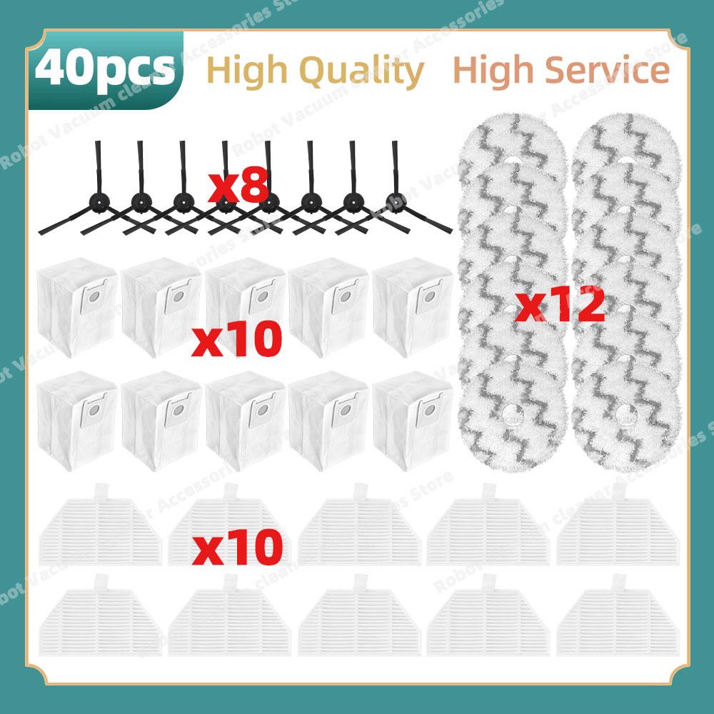 Compatible For Xiaomi Roidmi EVA SDJ06RM Parts Side Brush Hepa Filter Mop Cloth Rag Replacement Accessories