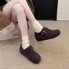 Boken Shoes Women's Thick Soled Warm Cotton Shoes Winter New Fur Shoes Women's Outerwear Woolen Single Shoes
