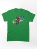 Super Smash Bros. Jumping through the galaxy with Mario Classic T-Shirt
