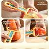 1/2 Stück Gemüseschäler Ergonomisches Küchengerät Gemüseschneider Für Camping Picknick Reisen Grillparty Frauen Männer Erwachsene Ältere
