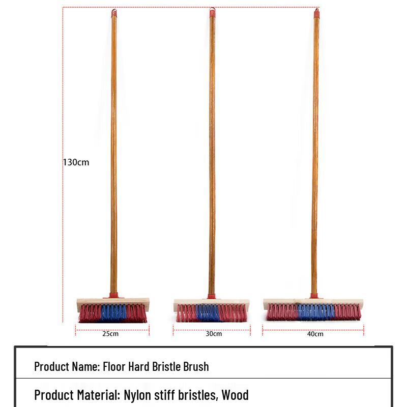 Long Handle Hard Bristle Floor Scrub Brush