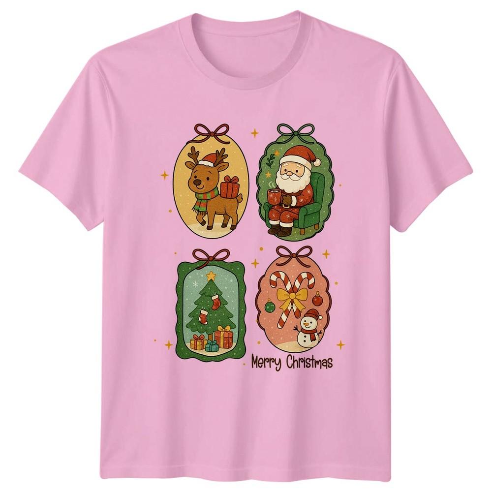 Merry Christmas Christmas Holidays Unisexs TShirt Unisexs Tee Festive Graphic Top