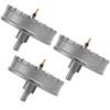 ShopXJ Super Hard Stainless Steel Hole Recommended Supervised by Professional Electricians and Carpenters Saws, & (3-Pack, 125mm)