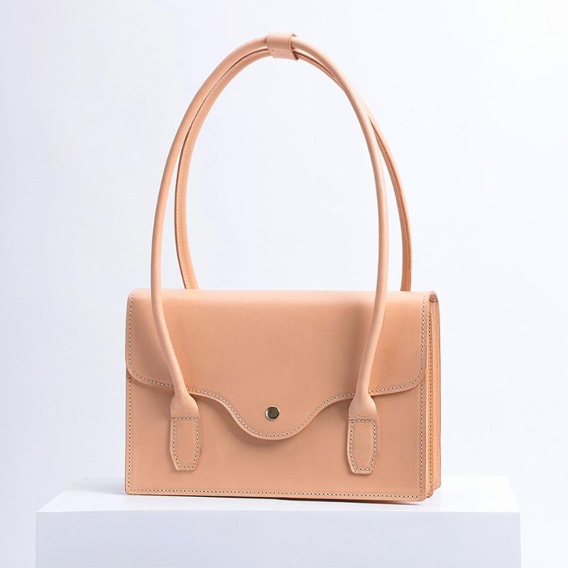 

Вау, женская сумка из натуральной кожи, большая вместительная сумка на плечо из кожи растительного дубления, сумка-конверт, универсальная модная сумка под мышкой.