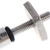 Stainless Steel Surfboard Fin Screw M4 Surf Fin Bolts Longboard Sliding Fin Screws Single Fin Nails Replacing Screws Square Nut