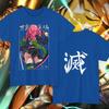 Mitsuri Kanroji Tshirt Demon Slayer Anime Tee Kanji Destroy Print Summer Unisexs And Unisexs Loose Tshirt Top