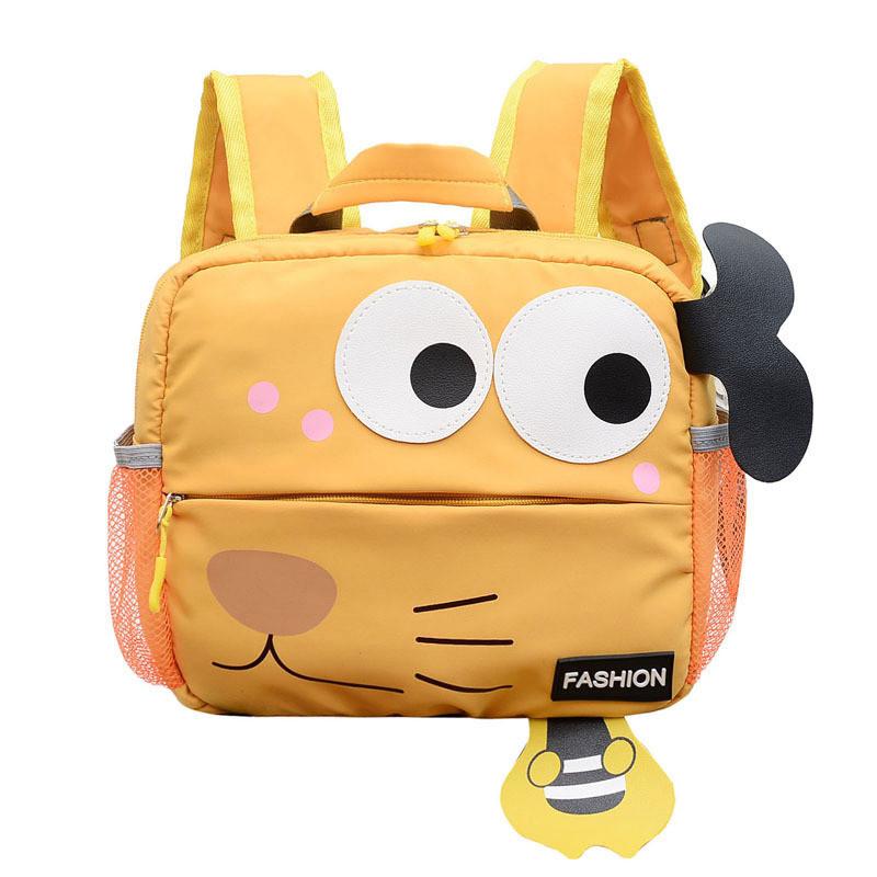 Adorable Cartoon Backpack For Kids Lightweight Breathable Nylon Toddler Bag