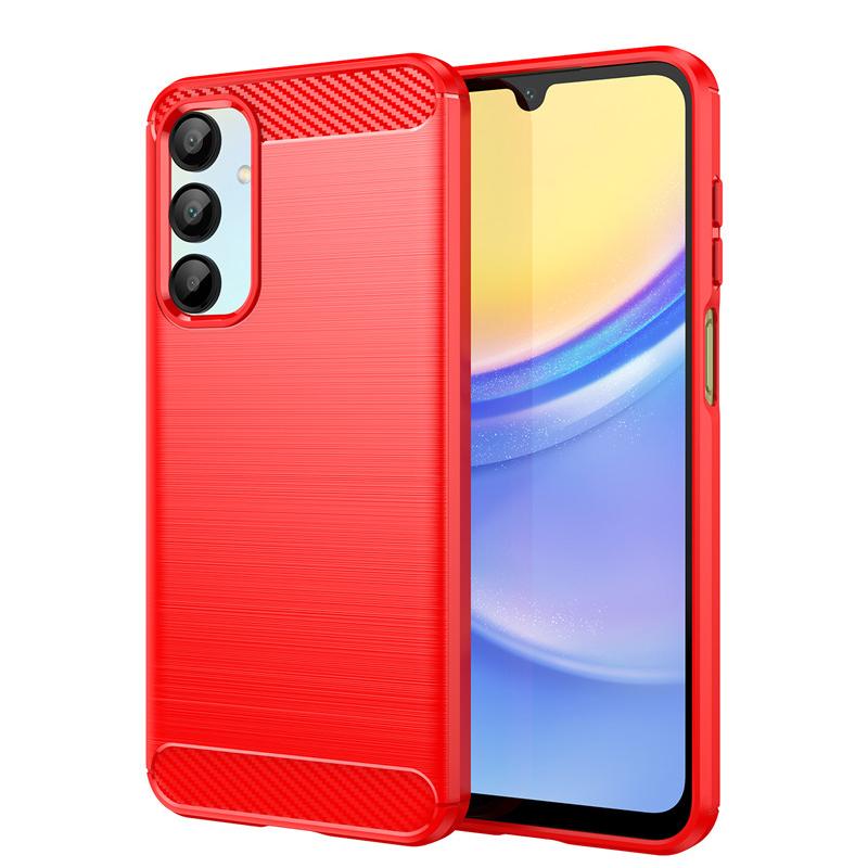 For Samsung Galaxy A16 5G Deksel Samsung Galaxy A16 5G Beskyttelse Støtsikker Børstet TPU Telefon Bakdeksel For Samsung Galaxy A16 5G