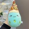 Cute Milk Tea Cup Plush Keychain Ornament for Men, Women, and Students