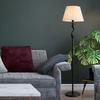 Modern Floor Lamp with Integrated Side Table