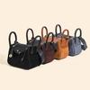 2025 Women's Bag First-layer Cowhide Lindi Matte Leather Large-capacity Fashionable Commuter Doctor Shoulder